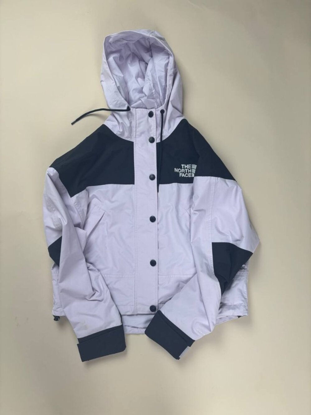 Women The North Face Mountain Hooded Dryvent waterproof jacket